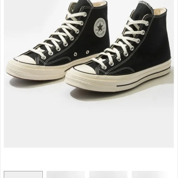 Converse Black High-Top Sneakers - Picture 6 of 6